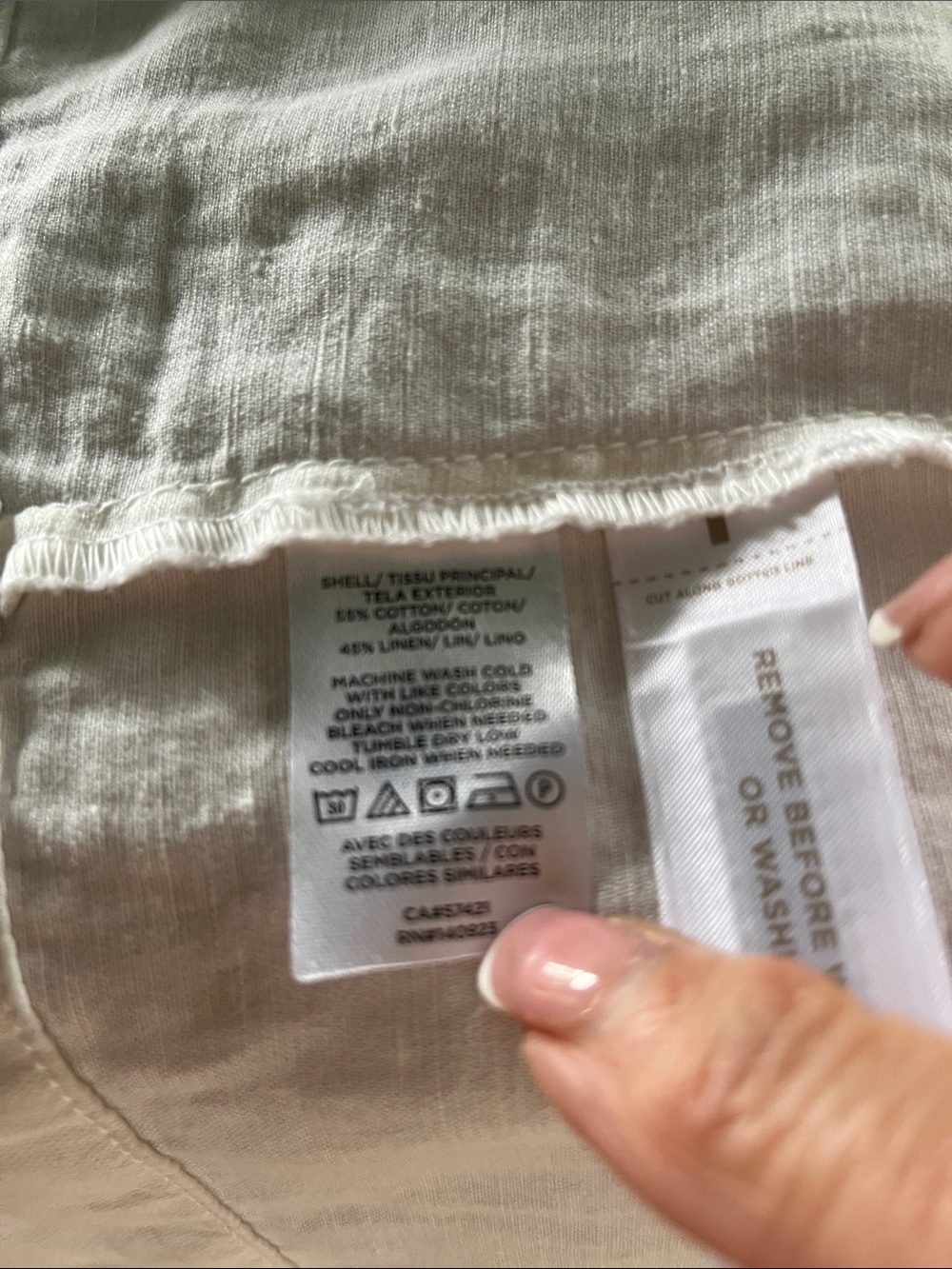 Loft of white utility Jacket - Picture 9 of 9